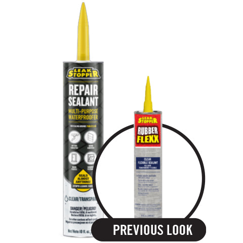 Leak Stopper® Rubber Flexx Clear Flexible Sealant