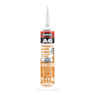 GARDNER® A6 QUICK DRY SERIES SILICONIZED ACRYLIC SEALANT