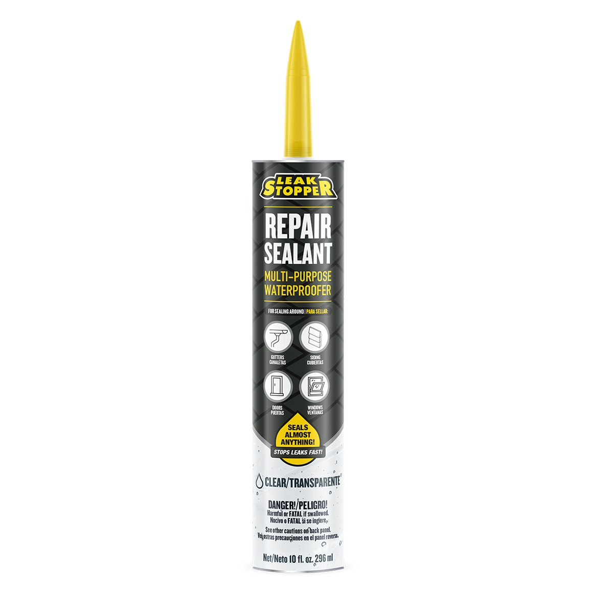 Leak Stopper® Rubber Flexx Clear Flexible Sealant