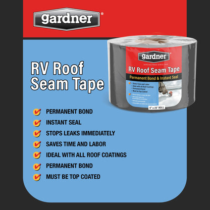 Gardner® RV Roof Seam Tape