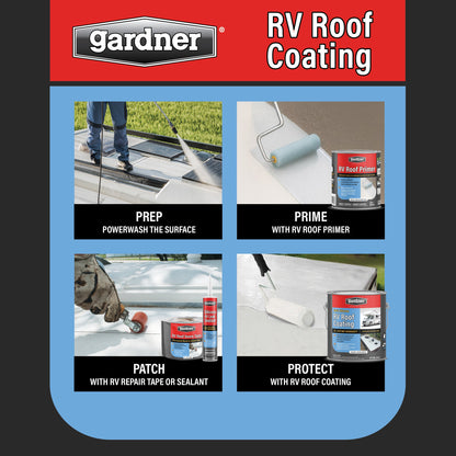 Gardner® 100% Silicone RV Roof Coating