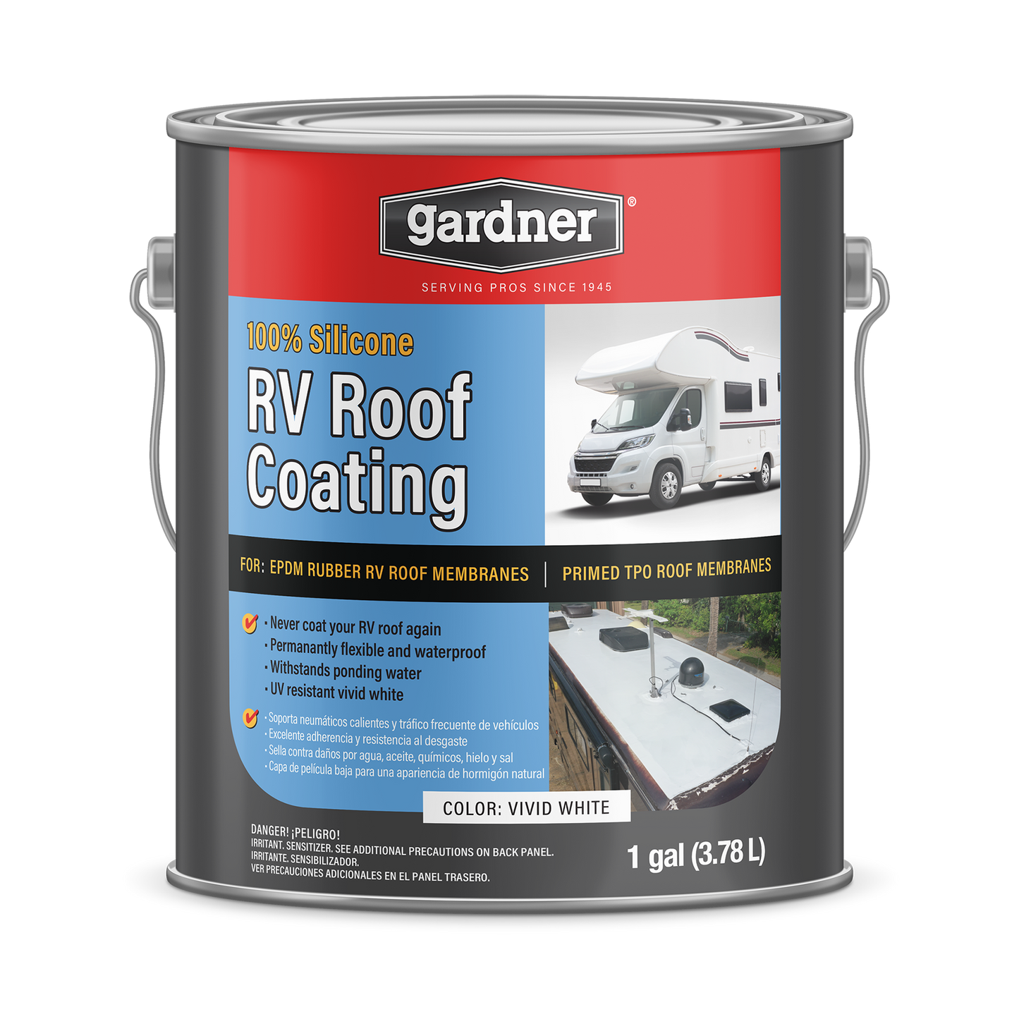 Gardner® 100% Silicone RV Roof Coating