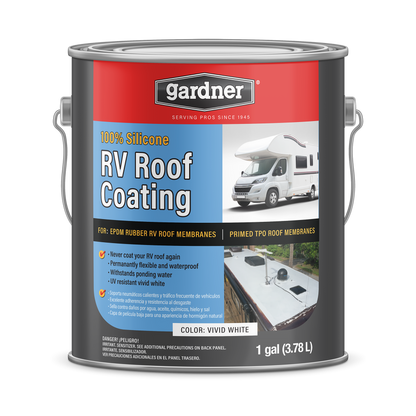 Gardner® 100% Silicone RV Roof Coating