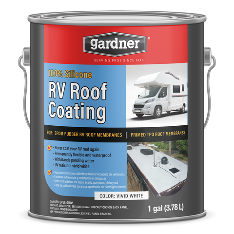 Gardner® 100% Silicone RV Roof Coating
