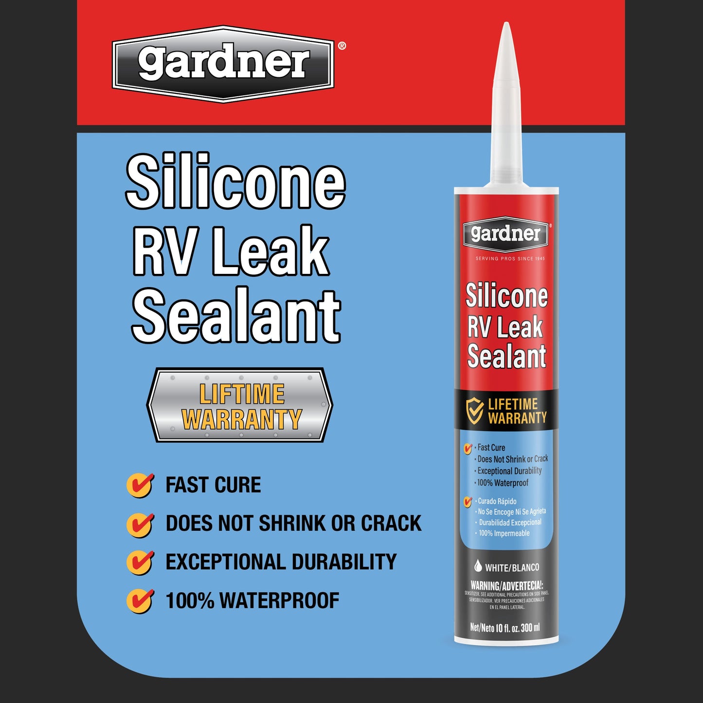 Gardner® RV Leak Sealant