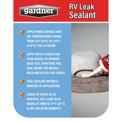 Gardner® RV Leak Sealant