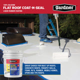 Gardner® 100% Silicone Flat Roof Coat-N-Seal - SK-8245