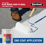 Gardner® 100% Silicone Flat Roof Coat-N-Seal - SK-8245