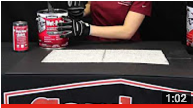 How to seal Roof Cracks & Holes using Wet-R-Dri® Roof Cement