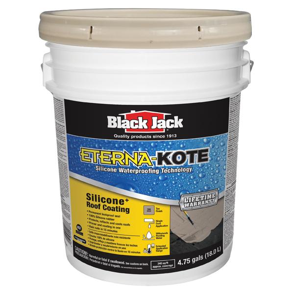 Black Jack® Eterna-Kote® Silicone Tan Roof Coating – Gardner
