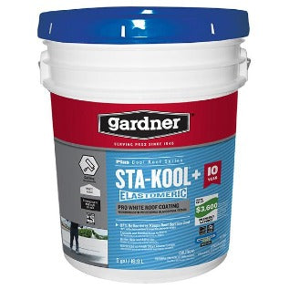 Gardner® Sta-Kool®+ 10YR Pro White Elastomeric Coating